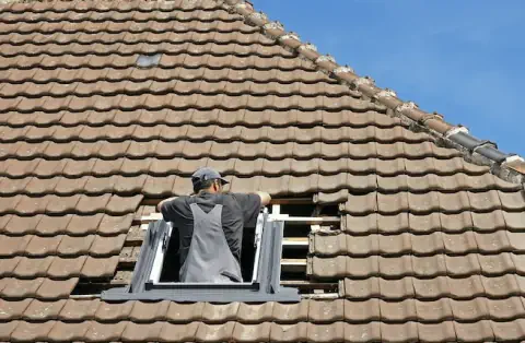 Pose de velux - Estrées